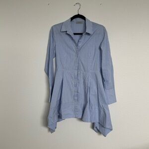 Marella flowy long sleeve button up blouse